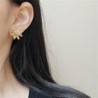 Flower Gemstone Earring