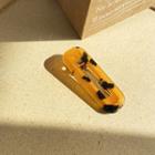 Leopard Print Hair Clip C10-02-57 - Black & Khaki - One Size