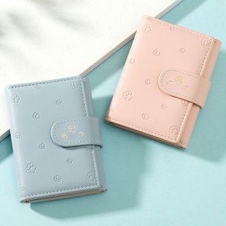 Paw Print Short Wallet