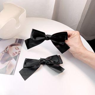 Fabric Bow Hair Clip As Shown In Figure - One Size