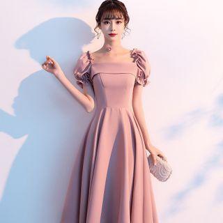 Short-sleeve Cocktail Dress / Sheath Evening Gown (various Designs)