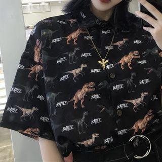 Dinosaur Short-sleeve Shirt