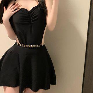 Halter Chain Swimdress