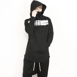 Turtle-neck Hoodie T-shirt