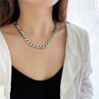 Chunky Chain Stainless Steel Necklace Necklace - 1 Pc - Silver - One Size