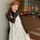 Lace Long-sleeve Top / Lace Sleeveless Dress