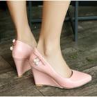 Pointed Toe Wedge Pumps