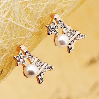 Jeweled Eiffel Tower Earrings