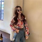 Print Shirt Tangerine - One Size