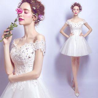 Lace Mini Prom Dress