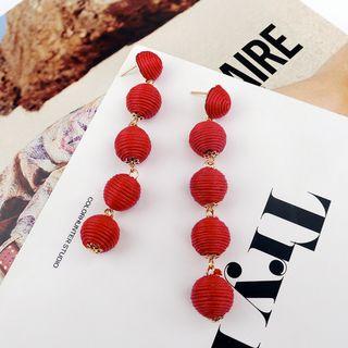 Woven Drop Earring