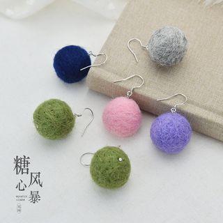 Pom Pom Hook Earring