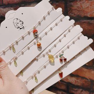 Beaded Fruit Necklace