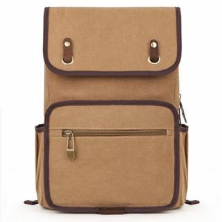 Flap Canvas Backpack
