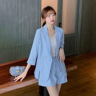 Set : Blazer + Shorts