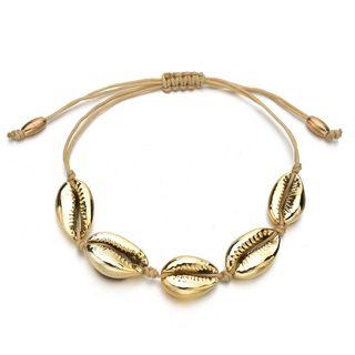 Alloy Shell String Bracelet