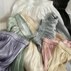 Elastic High-waist Midi Skirt In 8 Colors