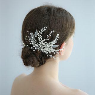 Wedding Rhinestone Branches Hair Stick White - One Size