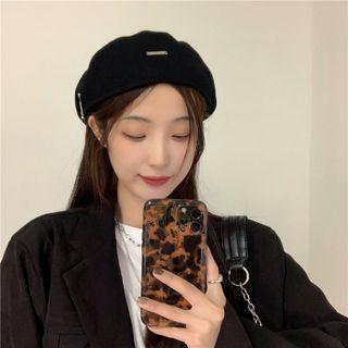 Pin Beret Black - One Size