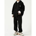 Long-sleeve Zip Hooded Jacket / Jogger Sweatpants