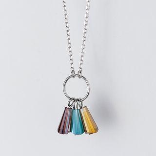 Faux Crystal Necklace