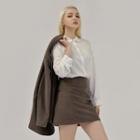 [lovb] A-line Winter Miniskirt