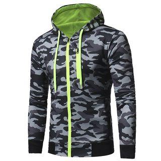 Camouflage Zip Hoodie