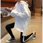 Dip Back Hoodie / Contrast Trim Leggings