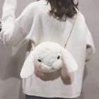 Chain Strap Furry Rabbit Crossbody Bag