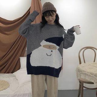 Santa Claus Boxy Sweater