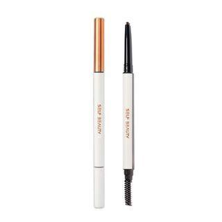 Self Beauty - Beautitude Super Slim Brow Liner - 3 Colors #03 Ash Brown