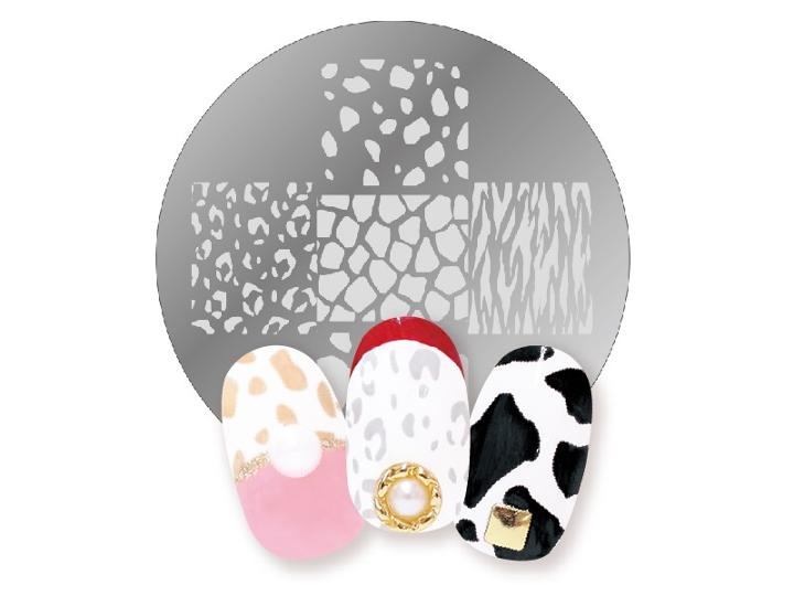 Lucky Trendy - Crayon Nail Stamp (animal) 1 Pc