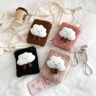 Cartoon Fleece Mini Crossbody Bag