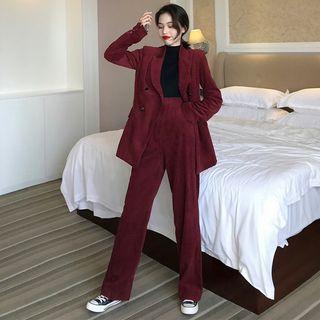 Corduroy Blazer / A-line Skirt / Dress Pants