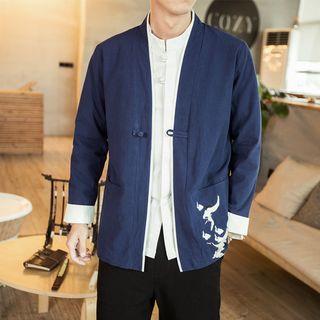 Crane Embroidered Hanfu Jacket