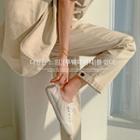 Tab-hem Relaxed-fit Pants