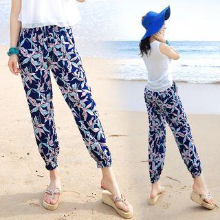 Floral Harem Pants
