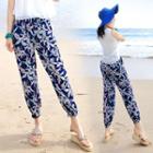 Floral Harem Pants