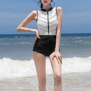 Half-zip Swimsuit