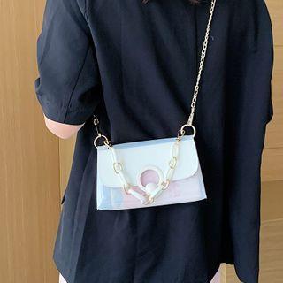 Mini Transparent Chain Crossbody Bag
