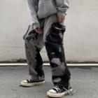 Tie Dye Cargo Harem Jeans