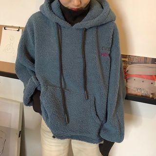 Turtleneck Fleece Hoodie