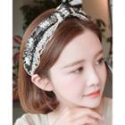 Knotted Lace Hair Band One Size
