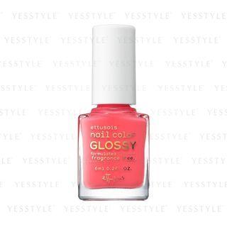 Ettusais - Nail Color Glossy (red Orange) 6ml