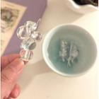 Bead Grape Hair Clip Transparent - One Size