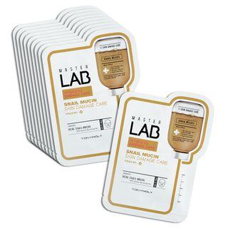 Tony Moly - Master Lab Real Snail Mucin Mask Sheets 10pcs