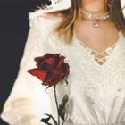 Crochet-lace V-neck Long-sleeve Dress