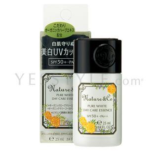 Kose - Nature & Co Pure White Day Care Essence Spf 50+ Pa++ 25ml/0.84oz