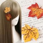 Leaf Hair Clip As Shown In Figure - One Size