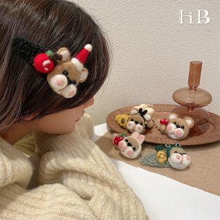 Needle Felting Animal Hair Clip